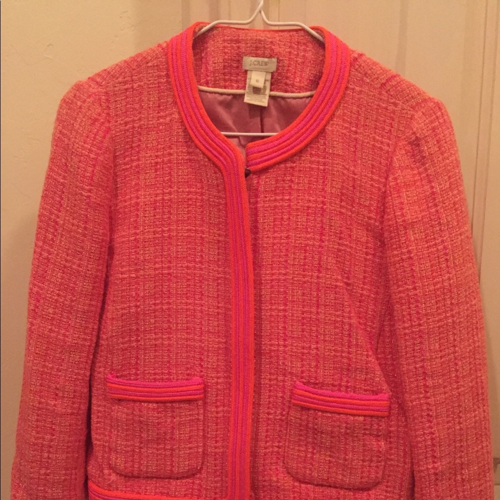 JCrew cropped jacket.